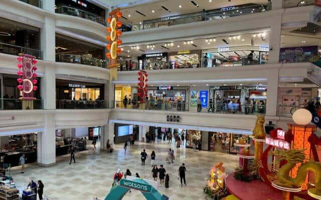 Johor Bahru City Square Shopping Mall, Across The Road From JB CIQ Five Storey Retails Complex.