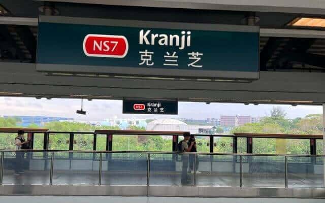 Singapore MRT Kranji Station, Station NS7
