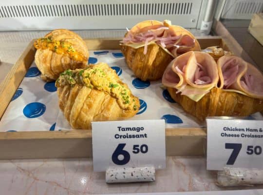 SourBombe-Tamago & Chicken Ham Cheese Croissant