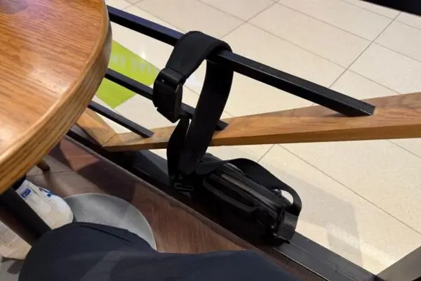 Alpaka Magnetic Bucket Secured On Railing