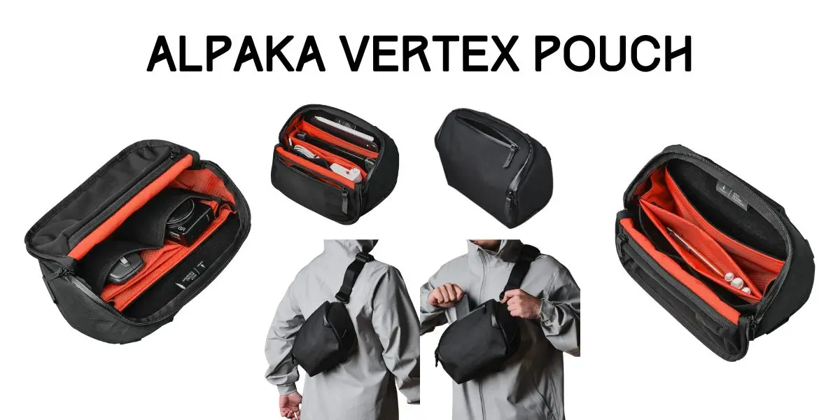 Alpaka Vertex Pouch - Best EDC sling Bag